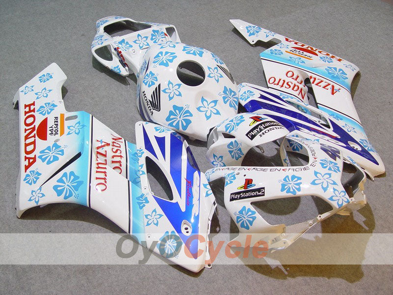 Injection Fairing kit for 04-05 CBR1000RR - Blue, White - Nastro Azzurro #OYO87900513