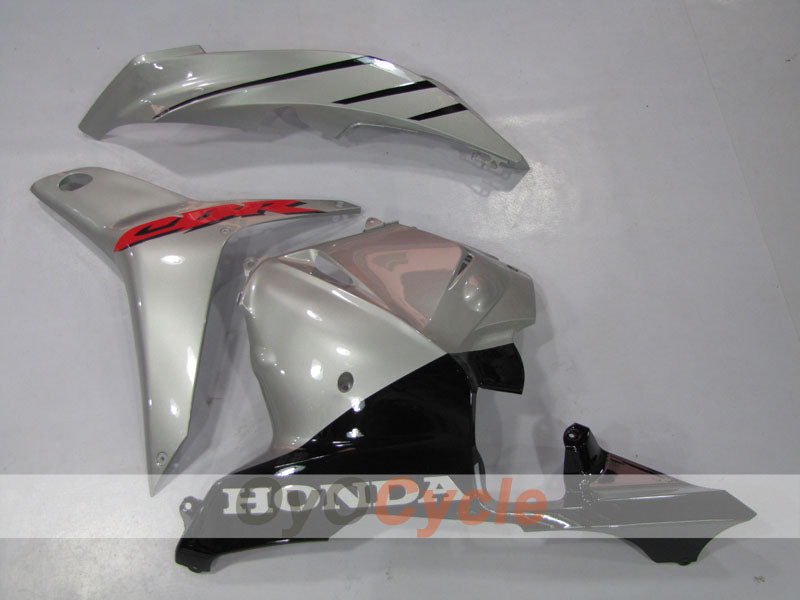 Injection Fairing kit for 09-12 CBR600RR - Black, Silver - Factory Style #OYO87900448