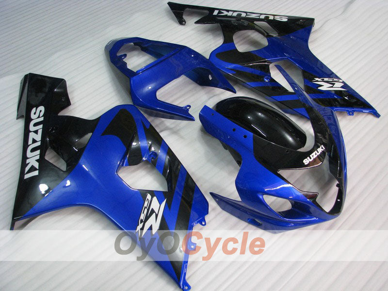 Injection Fairing kit for 04-05 GSXR600 - Blue, Black - Factory Style #OYO87901403