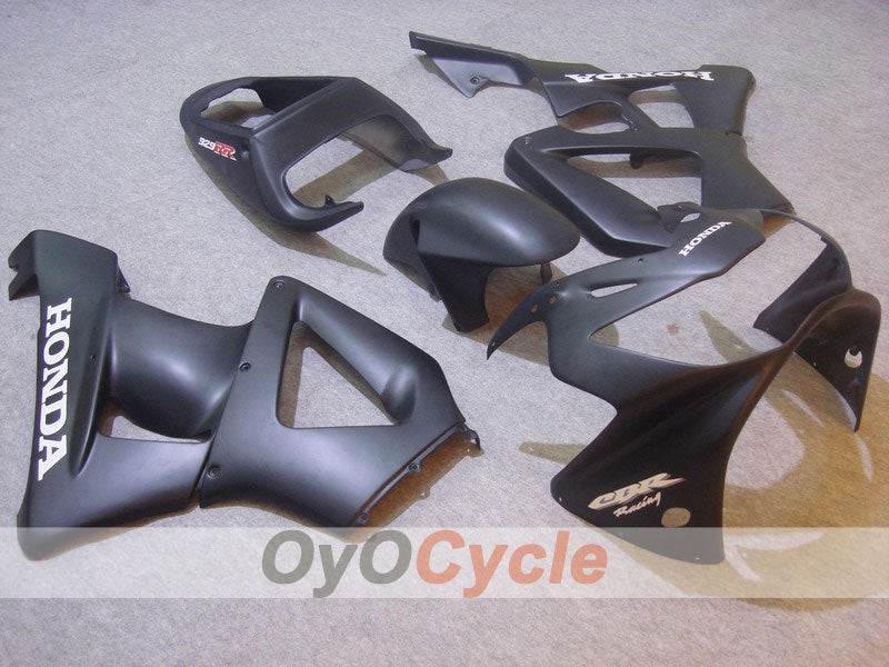 Injection Fairing kit for 00-01 CBR900RR 929 - Black, Matte - Factory Style #OYO87902714 Main image