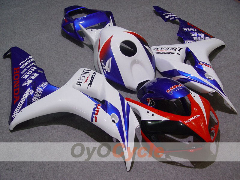 Injection Fairing kit for 06-07 CBR1000RR - Blue, White - Dream #OYO87900552 Main image