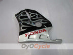 Injection Fairing kit for 90-94 CBR250RR - Black, Silver - Flame #OYO87902950