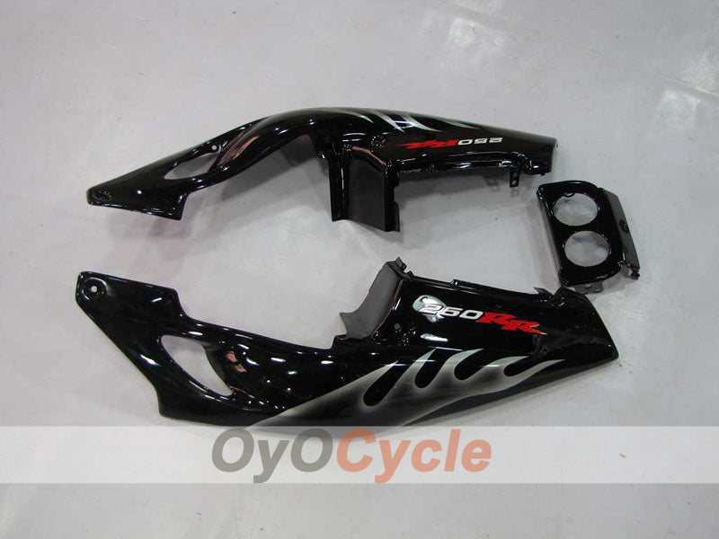 Injection Fairing kit for 90-94 CBR250RR - Black, Silver - Flame #OYO87902950 Secondary image