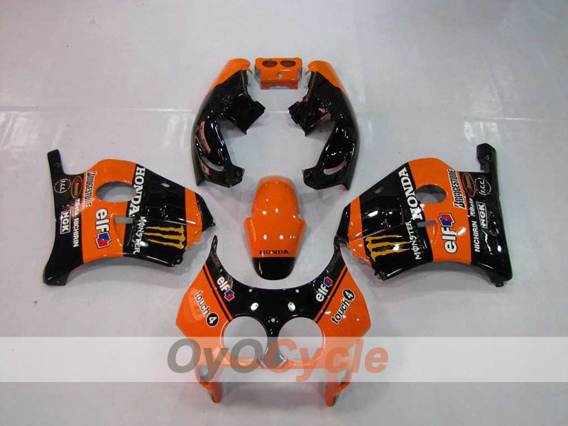 Injection Fairing kit for 90-94 CBR250RR - Orange, Black - Monster #OYO87902957 Main image