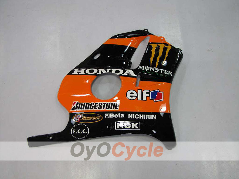 Injection Fairing kit for 90-94 CBR250RR - Orange, Black - Monster #OYO87902957