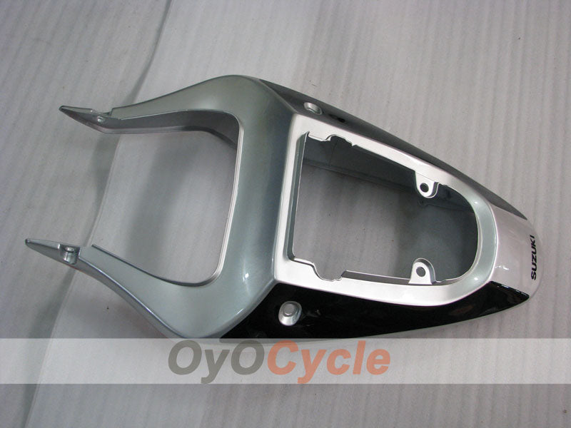 Injection Fairing kit for 01-03 GSX R600 - Red, Silver - Factory Style #OYO87905125