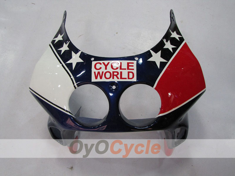 Injection Fairing kit for 90-94 CBR250RR - Red, Blue - Castrol #OYO87902956