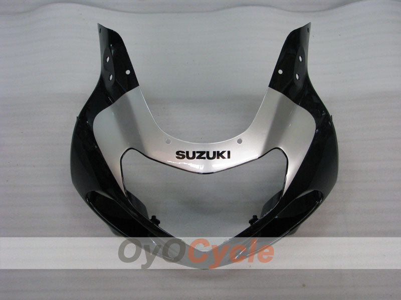 Injection Fairing kit for 01-03 GSX R600 - Red, Silver - Factory Style #OYO87905125