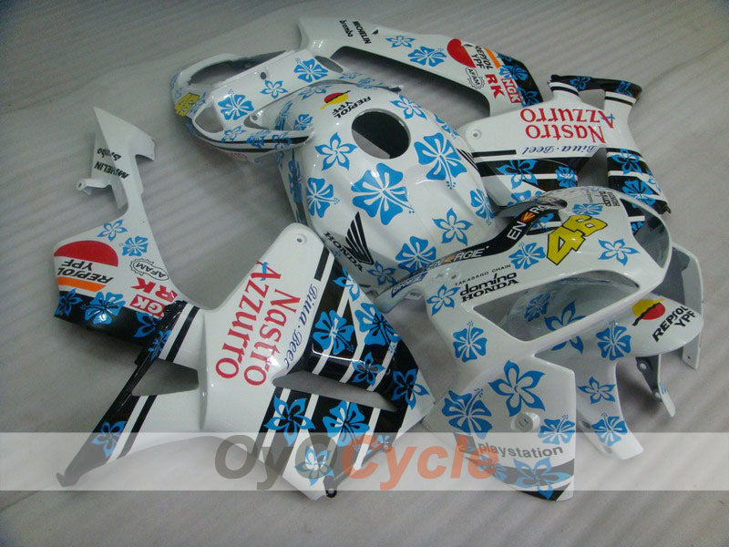 Injection Fairing kit for 05-06 CBR600RR - Blue, White - Nastro Azzurro #OYO87900273 Main image