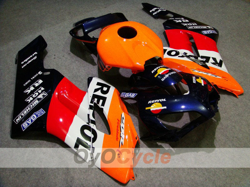 Injection Fairing kit for 04-05 CBR1000RR - Orange, Black - Repsol #OYO87900534
