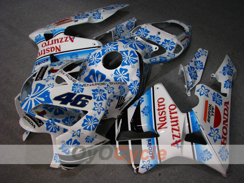 Injection Fairing kit for 05-06 CBR600RR - Blue, White - Nastro Azzurro #OYO87900275