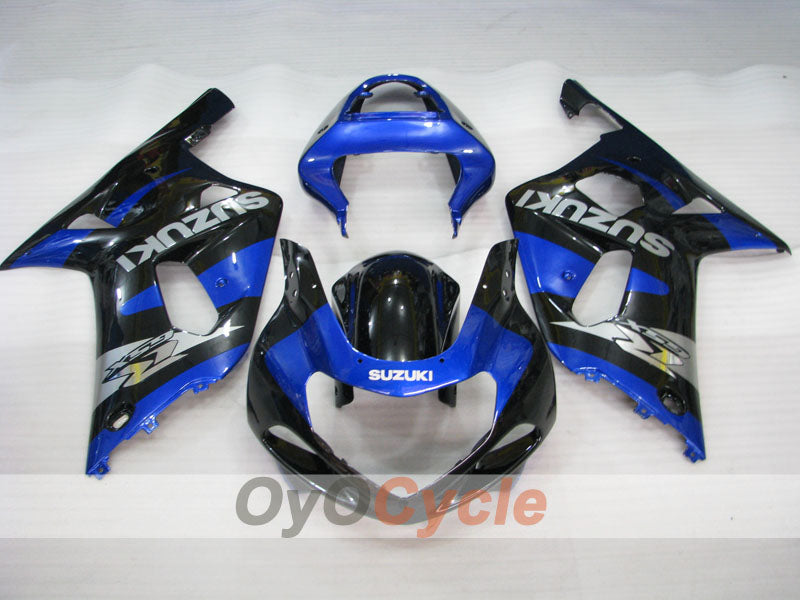 Injection Fairing kit for 01-03 GSX R600 - Blue, Black - Factory Style #OYO87905097