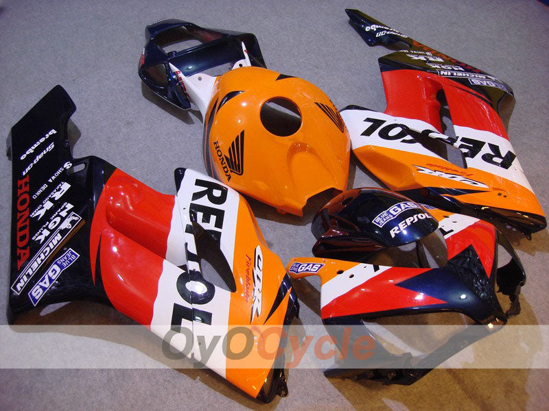 Injection Fairing kit for 04-05 CBR1000RR - Red, Orange - Repsol #OYO87900535 Main image