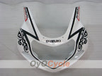 Injection Fairing kit for 00-03 GSX R750 - White, Black - Corona #OYO87901023
