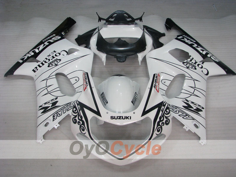 Injection Fairing kit for 00-02 GSX R1000 - White - Corona #OYO87905225 Secondary image