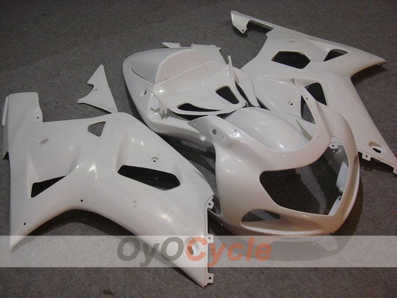 Injection Fairing kit for 00-02 GSX R1000 - White - Factory Style #OYO87901725 Main image
