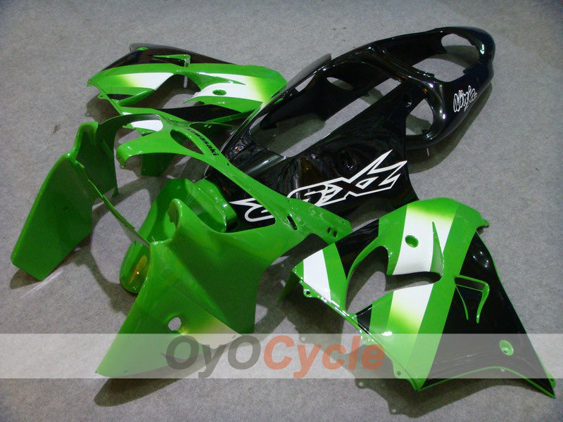 Fairing kit for 00-01 NINJA ZX-9R - Green, Black - Factory Style #OYO87903040