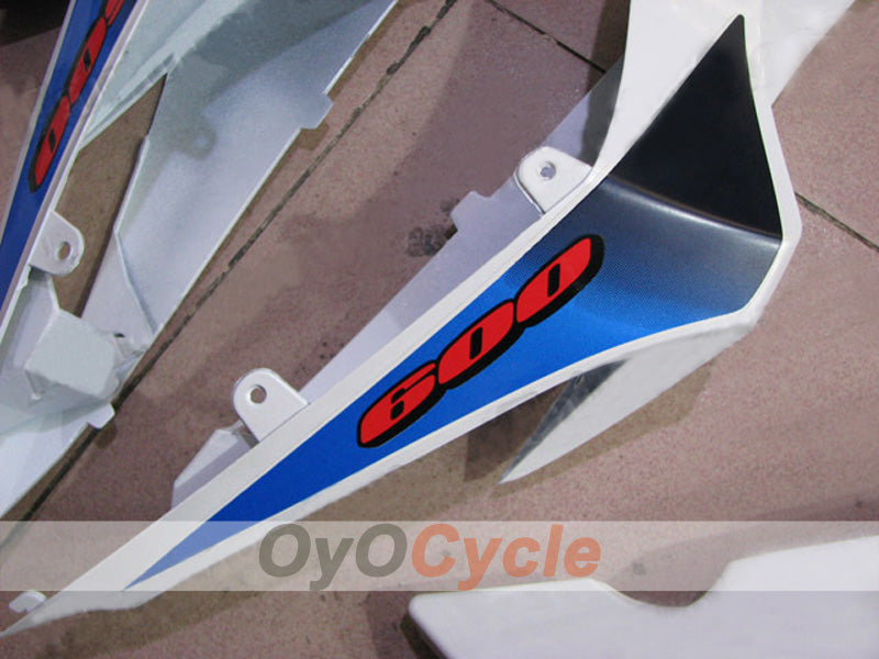 Injection Fairing kit for 11-26 GSX R600 - Blue, White, Matte - Factory Style #OYO87903216