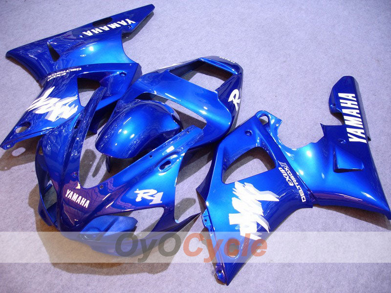 Injection Fairing kit for 98-99 YZF-R1 - Blue, White - Factory Style #OYO87900755