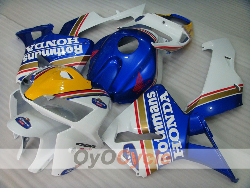 Injection Fairing kit for 05-06 CBR600RR - Blue, White - Rossi #OYO87900346