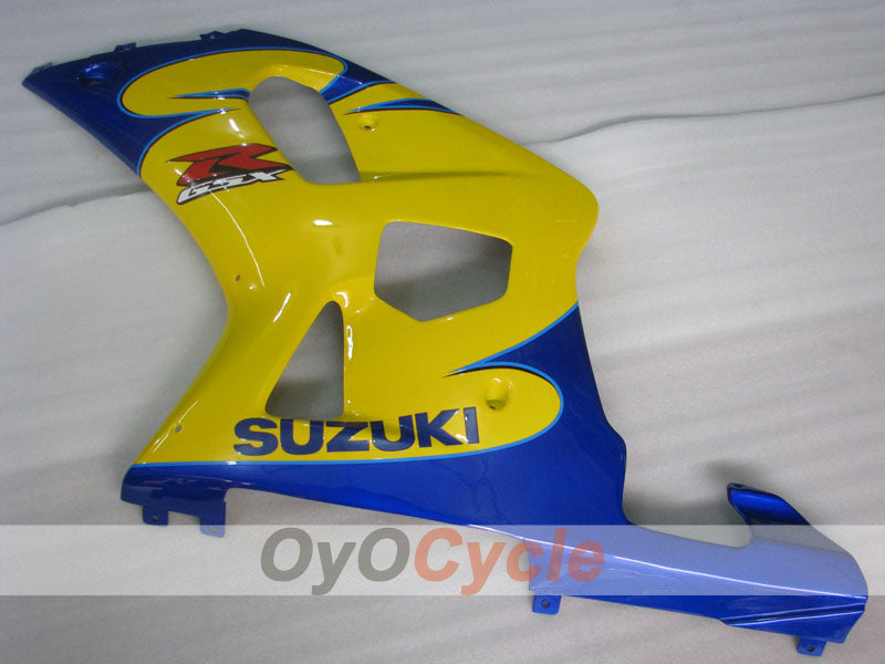 Injection Fairing kit for 00-02 GSX R1000 - Yellow, Blue - Factory Style #OYO87905193