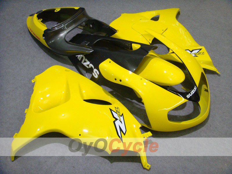 Injection Fairing kit for 98-03 TL1000R - Yellow, Black - Factory Style #OYO87903285 Main image