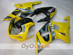 Injection Fairing kit for 00-02 GSX R1000 - Yellow, Black - Factory Style #OYO87905194