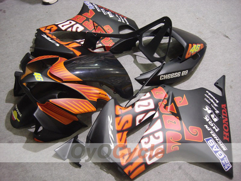 Injection Fairing kit for 02-13 VFR800 - Orange, Black - Rossi #OYO87902820 Main image
