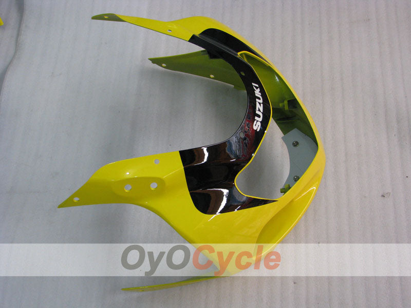 Injection Fairing kit for 00-03 GSX R750 - Yellow, Black - Factory Style #OYO87901076