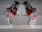 Injection Fairing kit for 00-02 GSX R1000 - Red, White - MOTUL #OYO87905191