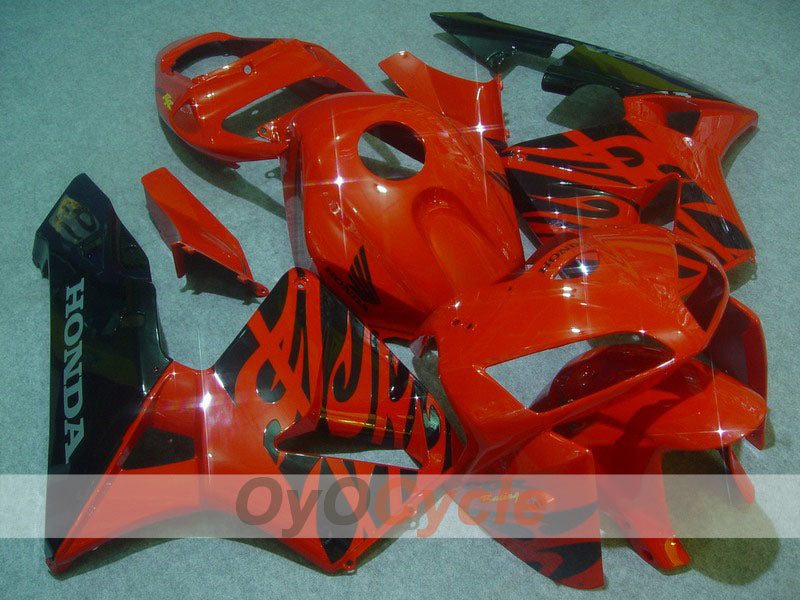 Injection Fairing kit for 05-06 CBR600RR - Red, Black - Factory Style #OYO87900294