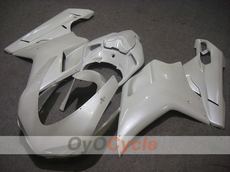 Injection Fairing kit for 09-11 Ducati 1198 - White - Factory Style #OYO87902332