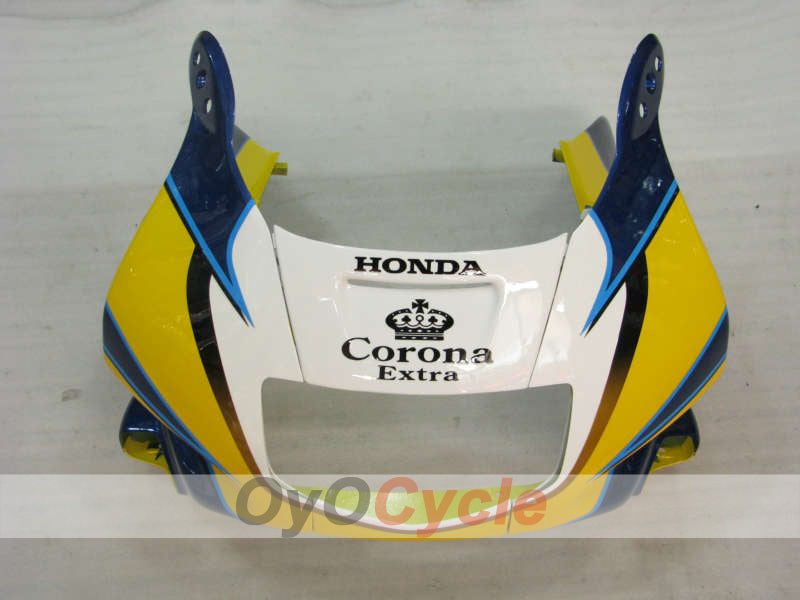Fairing kit for 91-94 Honda CBR600 F2 - Yellow, Blue - Corona #OYO87903050