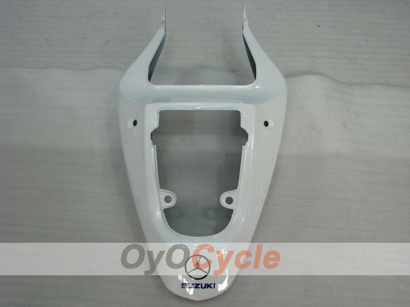 Injection Fairing kit for 00-02 GSX R1000 - Blue, White - DUNLOP #OYO87905218