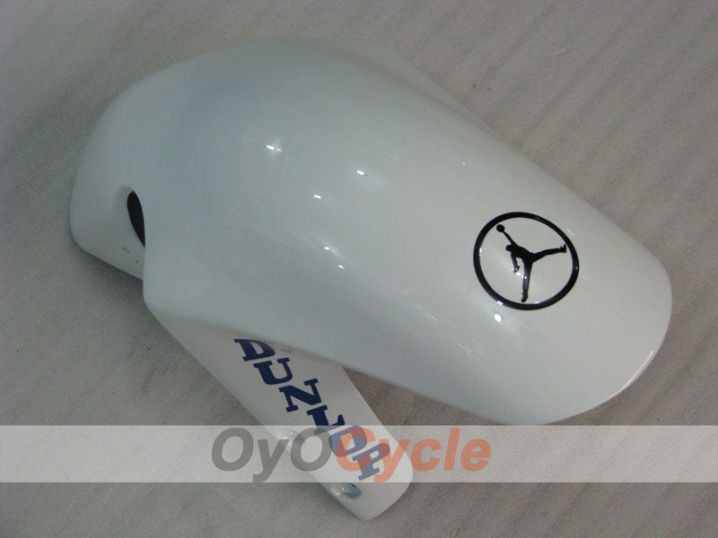 Injection Fairing kit for 00-02 GSX R1000 - Blue, White - DUNLOP #OYO87905218