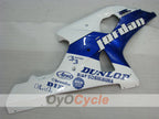 Injection Fairing kit for 00-03 GSX R750 - Blue, White - Jordan #OYO87905172
