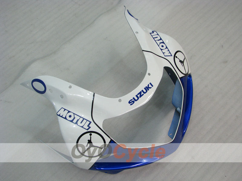 Injection Fairing kit for 00-02 GSX R1000 - Blue, White - DUNLOP #OYO87905218