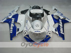 Injection Fairing kit for 00-02 GSX R1000 - Blue, White - DUNLOP #OYO87905218