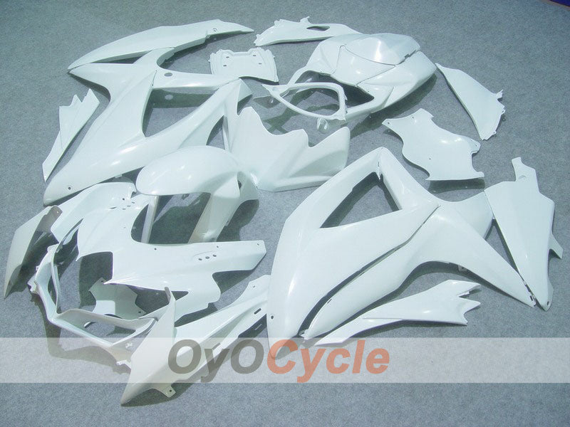 Injection Fairing kit for 08-10 GSX R750 - White - Factory Style #OYO87901394 Main image