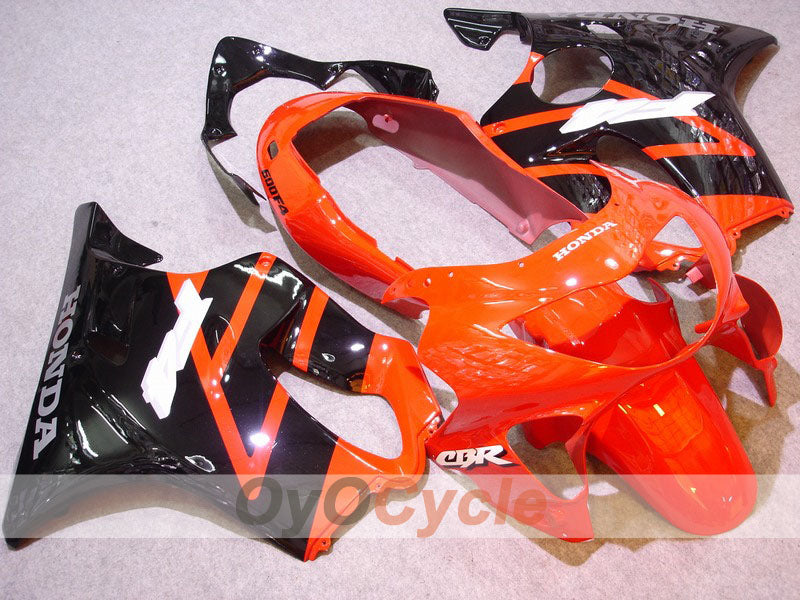 Injection Fairing kit for 99-00 CBR600F4 - Orange, Black - Factory Style #OYO87900120