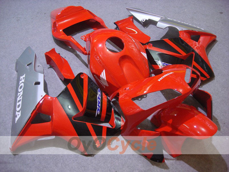 Injection Fairing kit for 03-04 CBR600RR - Red, Black - Factory Style #OYO87902575