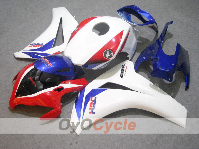 Injection Fairing kit for 08-11 CBR1000RR - Red, White - Dream #OYO87900659 Main image