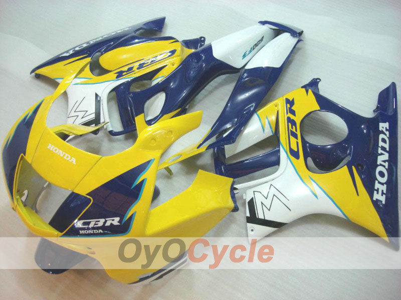 Injection Fairing kit for 97-98 CBR600F3 - Yellow, Blue - Factory Style #OYO87900095 Main image