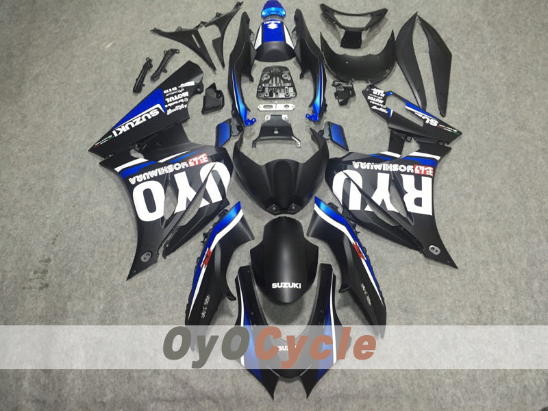 Injection Fairing kit for 17-26 GSX R1000 - Blue, Black, Matte - Others #OYO87914631 Main image