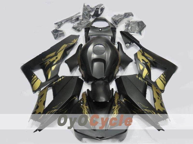 Injection Fairing kit for 13-20 CBR600RR - Black, Gold, Matte - Factory Style #OYO87914584