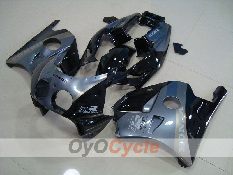 Injection Fairing kit for 90-94 CBR250RR - Black, Grey - Factory Style #OYO87902964 Main image