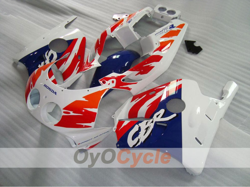 Injection Fairing kit for 90-94 CBR250RR - Red, White - Factory Style #OYO87902965
