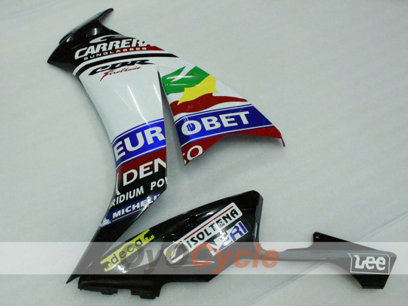 Injection Fairing kit for 12-16 CBR1000RR - White, Black - Lee #OYO87902788