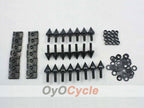 Fairing Screw Bolts for 00-01 Yamaha YZF-R1 - Black #OYO87903378