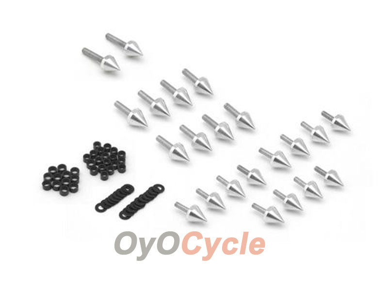 Fairing Screw Bolts for 03-06 Kawasaki Ninja ZX6R 636 - Silver #OYO87903358 Main image